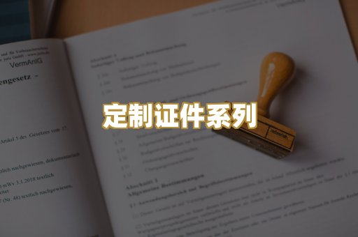定制证件系列